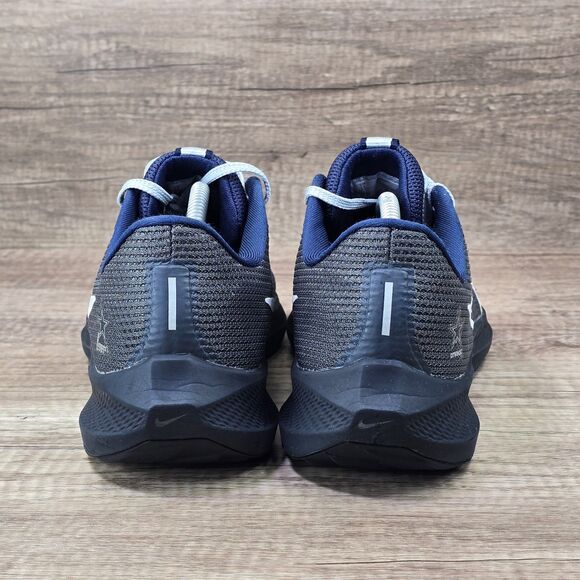 Nike Air Zoom Pegasus 40 Cowboys Men\'s Size 11 Gray Navy Blue Shoes (DZ5975-001) main image 4